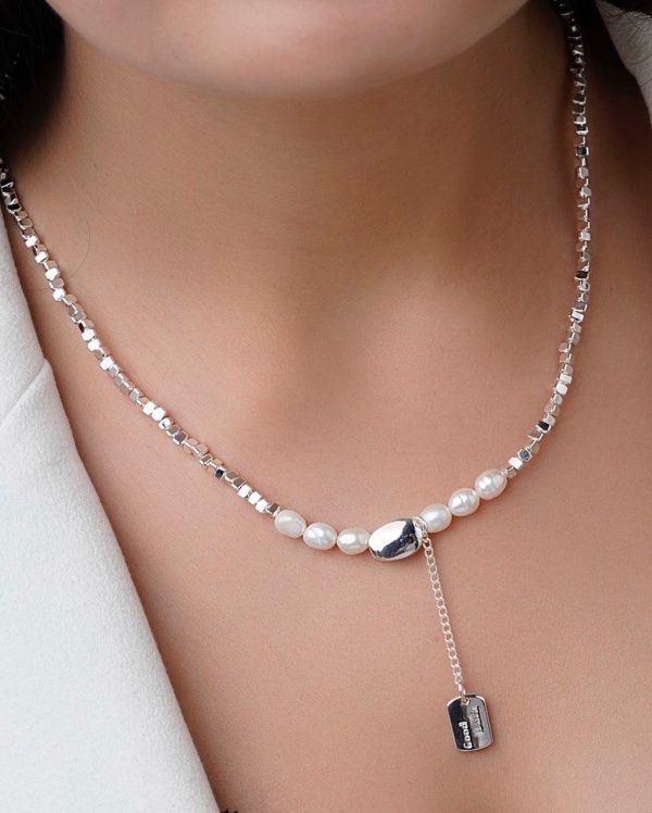 DC189A1C-0760-4638-97C4-A2B22B70B6BC گردنبند مکعبی مروارید پرورشی - تصویر 1