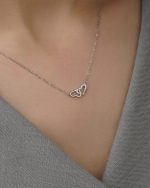 گردنبند دو قلب