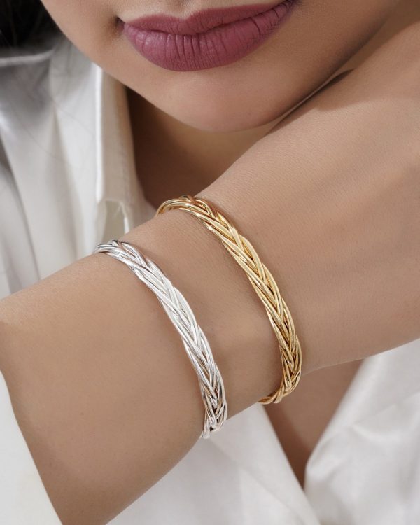 IMG_0018 بنگل بافتی Elente – Elente Braided Bangle - تصویر 1