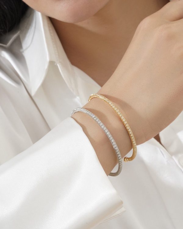 بنگل دوقلو طوری Elente – Elente Mesh Twin Bangle - تصویر 1