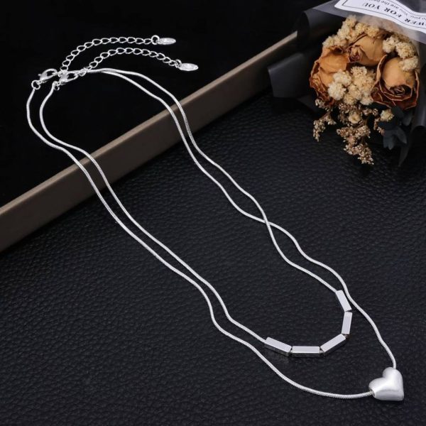 گردنبند پیانو‌ و قلب - تصویر 1