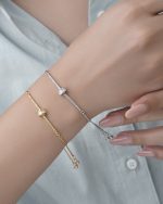 Baguette Halo Ring Bracelet – دستبند حلقه باگتی هالو