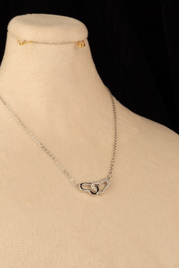 گردنبند دو قلب - تصویر 2