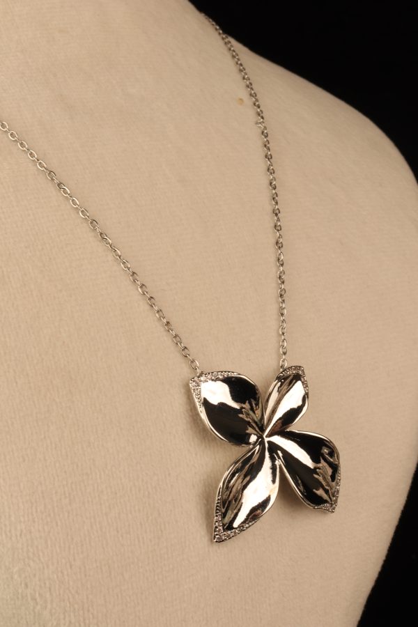 نیم ست چهار پر نگین دار - تصویر 4