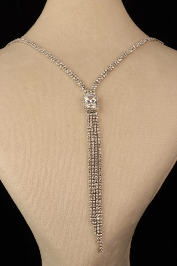 باگتی کراواتی نگین دار - تصویر 3