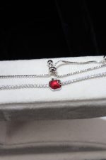 دستبند تنیسی سیب قرمز – Red Apple Glow Bracelet - تصویر 3