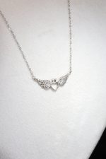 گردنبند پلاک ثابت تاج فرشته - تصویر 3