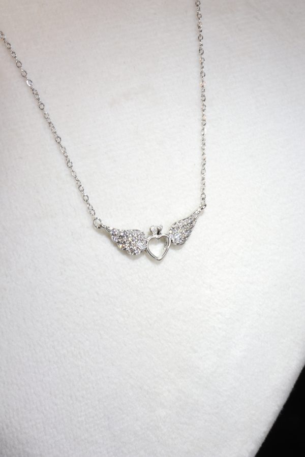 گردنبند پلاک ثابت تاج فرشته - تصویر 3