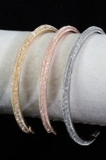 بنگل سه‌قلو طوری Elente – Elente Mesh Trio Bangle - تصویر 5