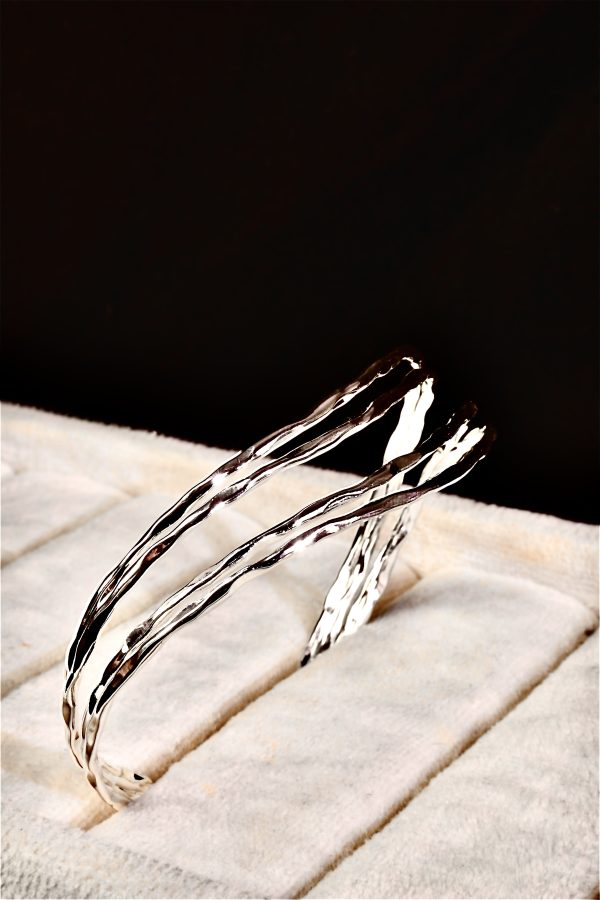 بنگل چهارقلو ریز موج Elente – Elente Fine Wave Quad Bangle - تصویر 2