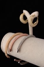 بنگل سه‌قلو طوری Elente – Elente Mesh Trio Bangle