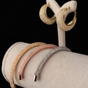 بنگل سه‌قلو طوری Elente – Elente Mesh Trio Bangle