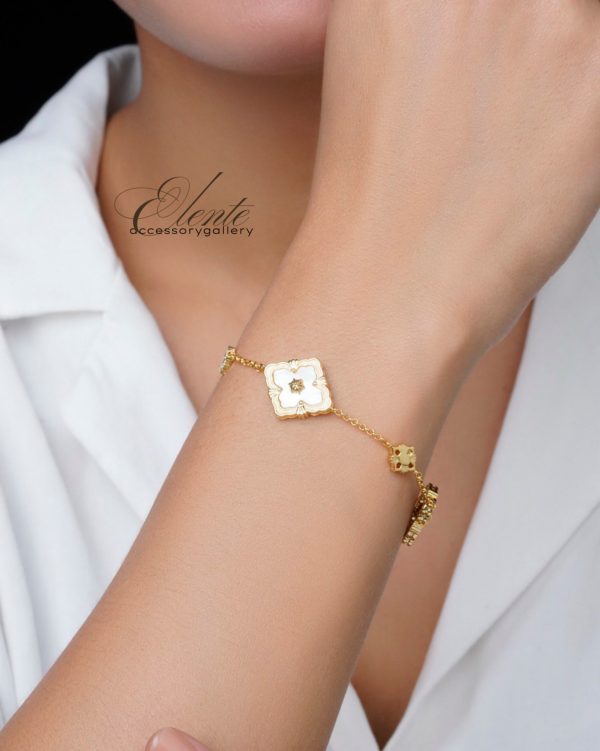 photo-output_3 7 دستبند ونکلیف تک گل - تصویر 1